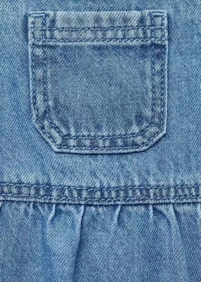 Džínové bavlněné šaty