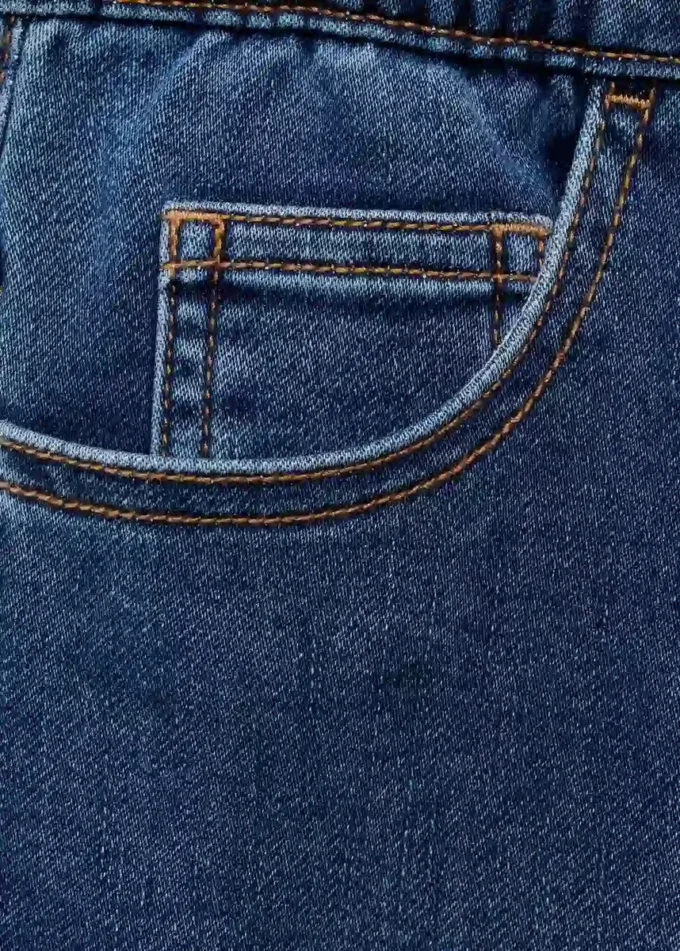 Džínové bermudy se stahovací šňůrkou Džínové bermudy se stahovací šňůrkou