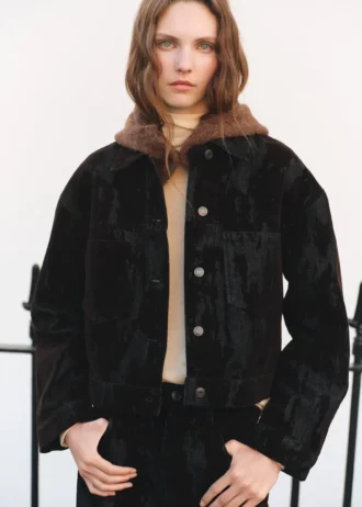 Džínová bunda Devoré