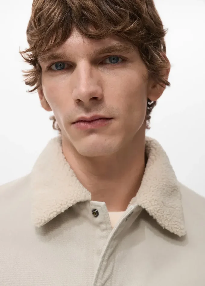 Džínová bunda s fleecovou podšívkou Džínová bunda s fleecovou podšívkou