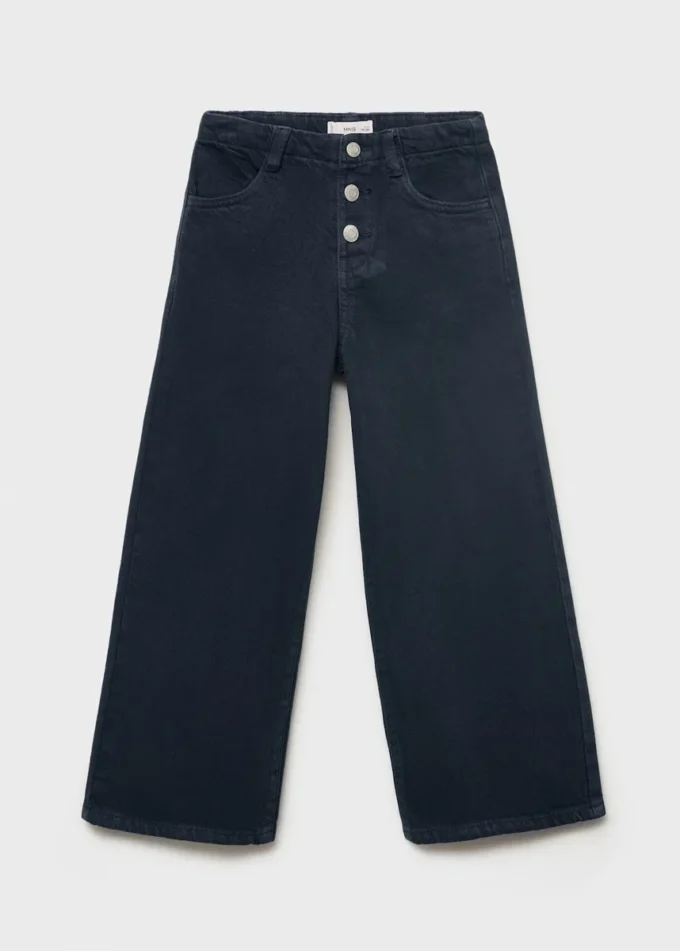 Džínové kalhoty s knoflíky Džínové kalhoty s knoflíky