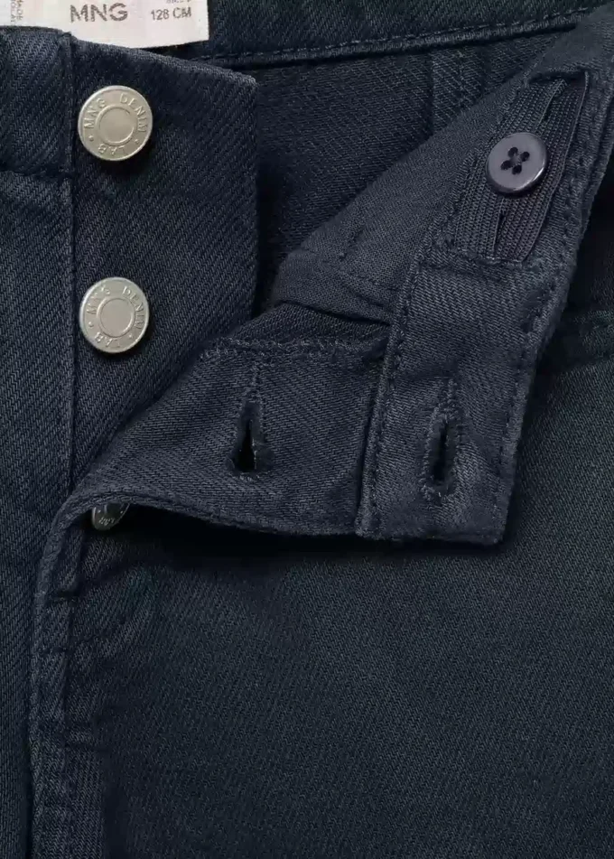 Džínové kalhoty s knoflíky Džínové kalhoty s knoflíky