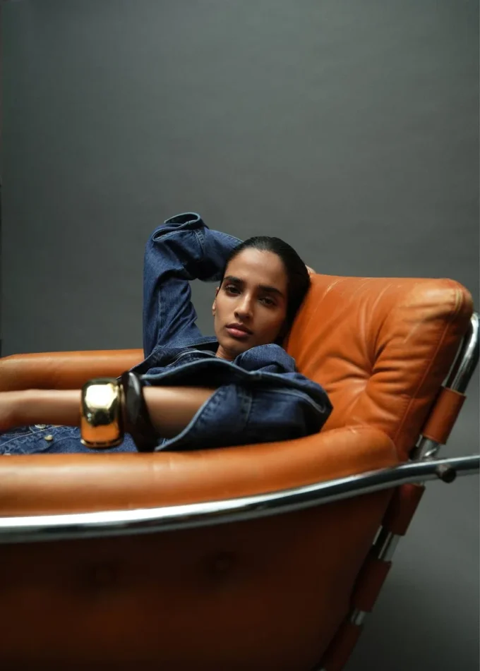 Džínová košile s mašlí Džínová košile s mašlí