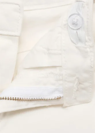 Džínové kraťasy s rovným střihem