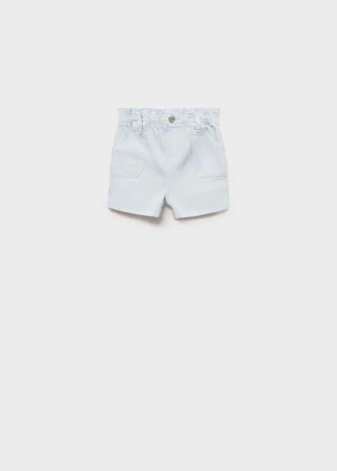 Džínové kraťasy s vysokým pasem Džínové kraťasy s vysokým pasem