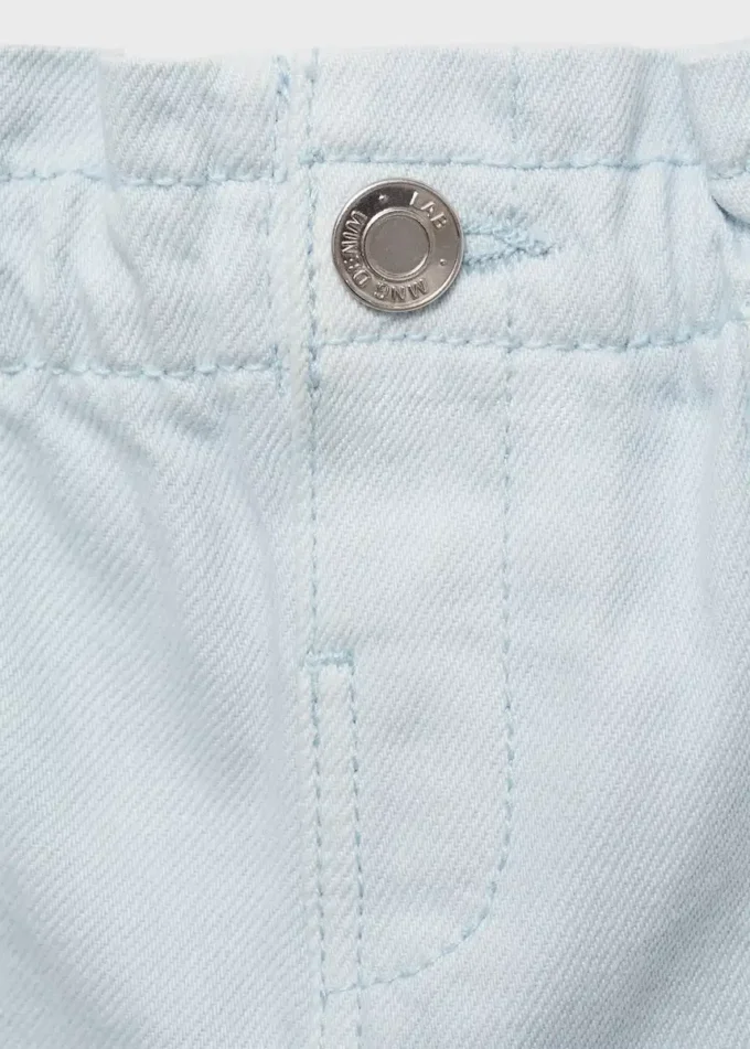 Džínové kraťasy s vysokým pasem Džínové kraťasy s vysokým pasem