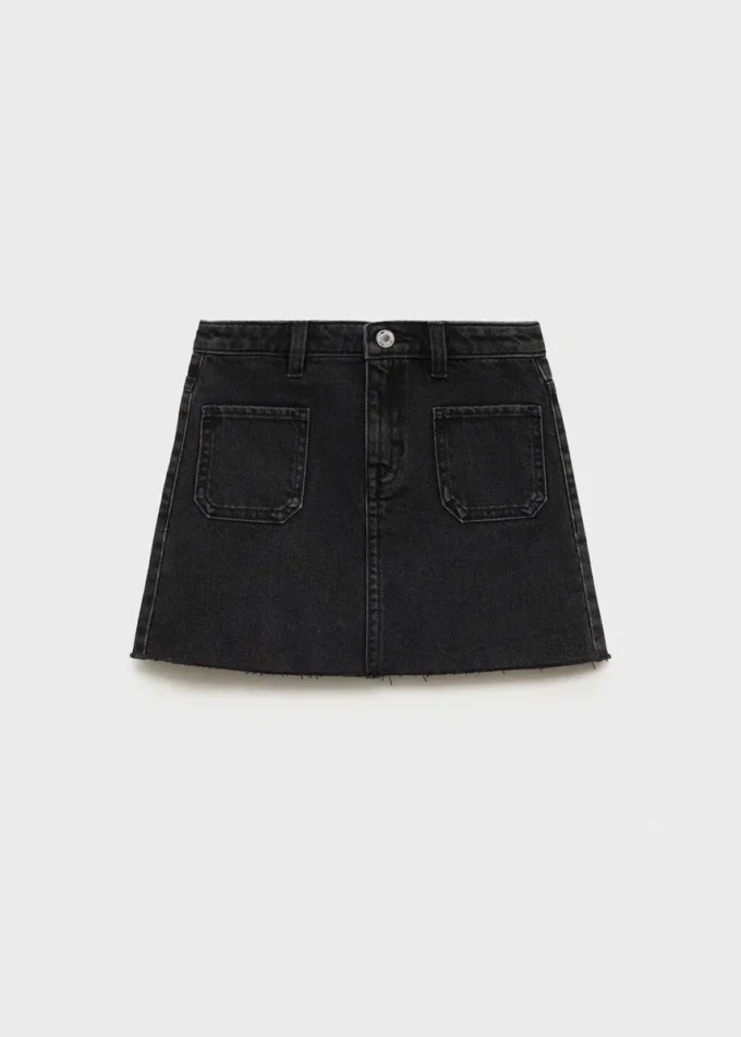 Džínová krátká sukně Džínová krátká sukně