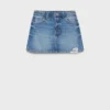 Džínová krátká sukně Džínová krátká sukně