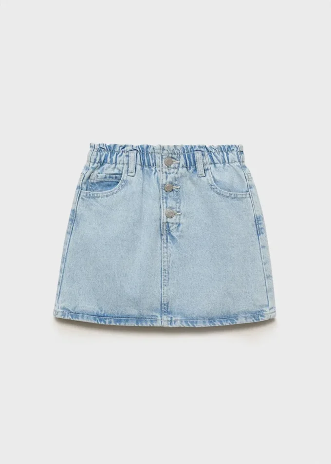 Džínová sukně s elastickým pasem Džínová sukně s elastickým pasem