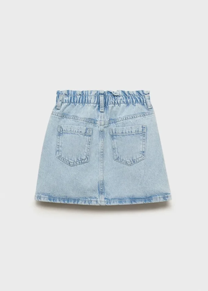 Džínová sukně s elastickým pasem Džínová sukně s elastickým pasem