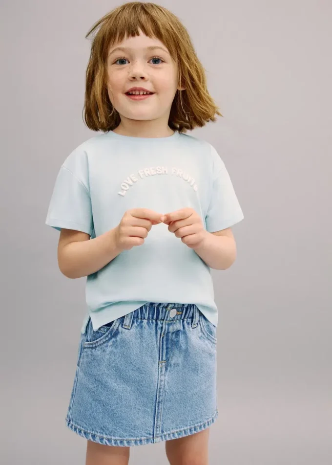 Džínová sukně s vysokým pasem Džínová sukně s vysokým pasem