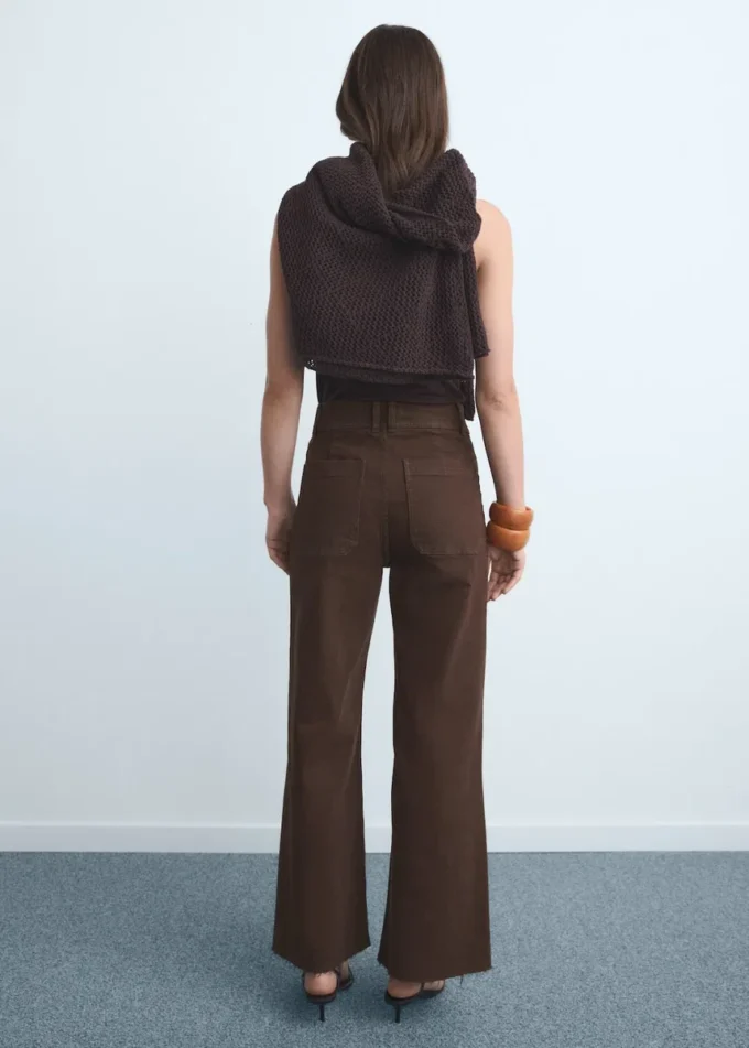 Džíny Catherin culotte s vysokým pasem Džíny Catherin culotte s vysokým pasem