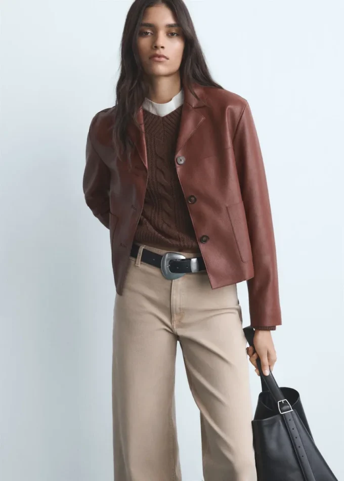 Džíny Catherin culotte s vysokým pasem Džíny Catherin culotte s vysokým pasem