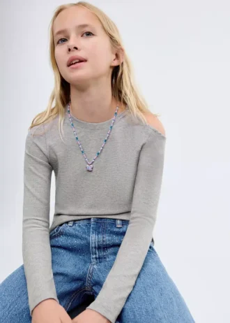 Džíny culotte s kamínky