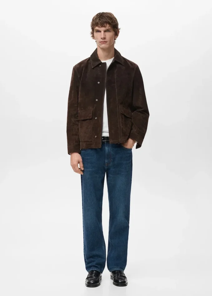 Džíny Moby s rovným střihem a tmavým odstínem Džíny Moby s rovným střihem a tmavým odstínem