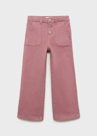 Džíny rovného střihu s kapsami