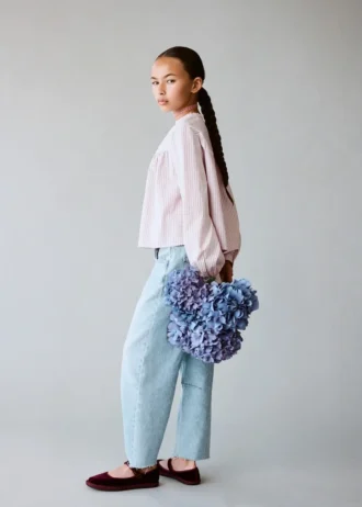 Džíny s balonovým střihem a středně vysokým pasem