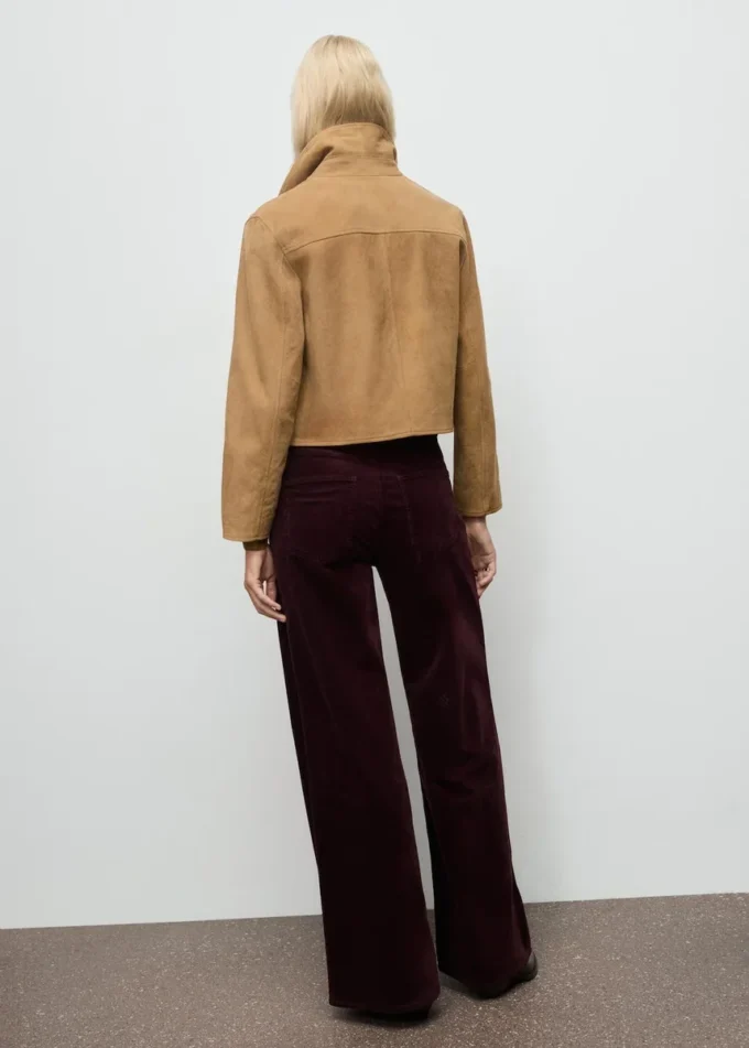 Džíny s širokými nohavicemi z manšestru Džíny s širokými nohavicemi z manšestru