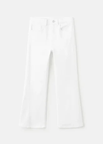 Džíny s ozdobnými švy a rozšířenými nohavicemi Džíny s ozdobnými švy a rozšířenými nohavicemi