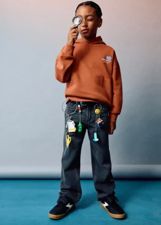 Bavlněná mikina s potiskem