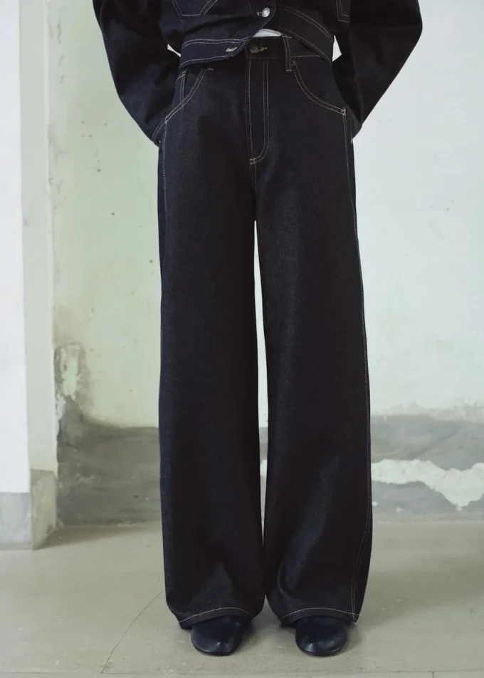 Džíny s vysokým pasem Džíny s vysokým pasem