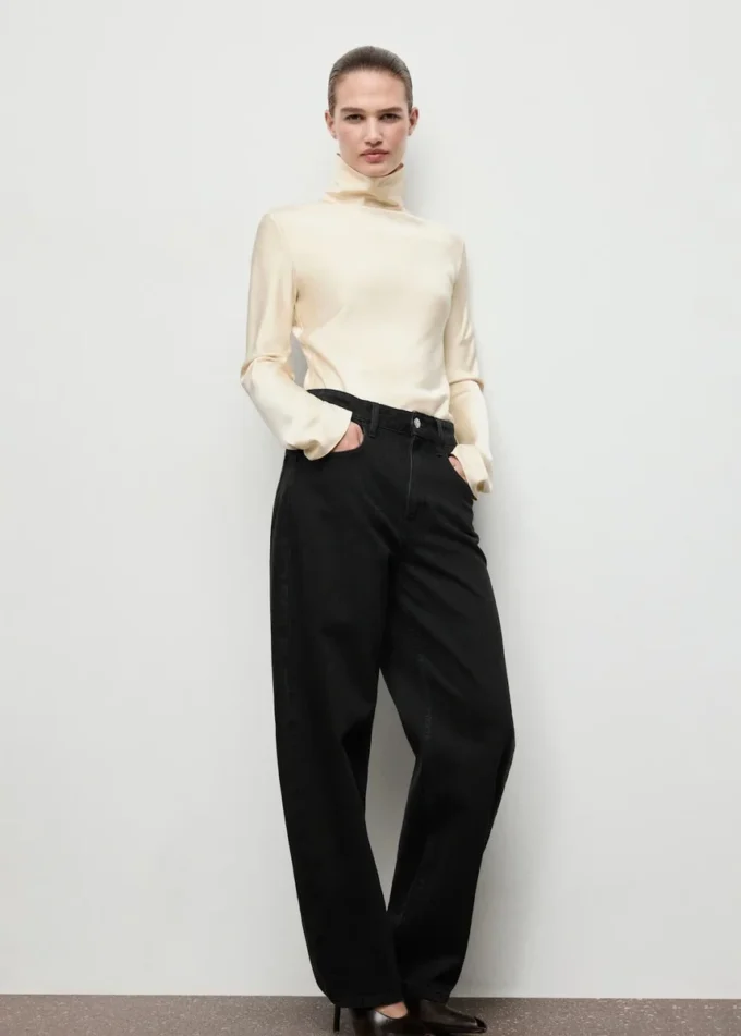 Džíny s vysokým pasem Džíny s vysokým pasem