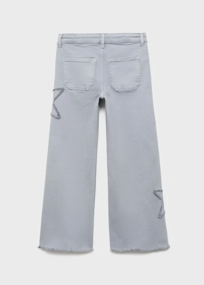 Džíny s vyšívanými hvězdami Džíny s vyšívanými hvězdami