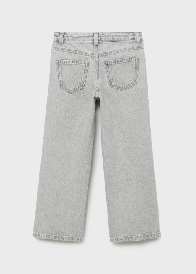 Džíny se širokými nohavicemi a hvězdami Džíny se širokými nohavicemi a hvězdami