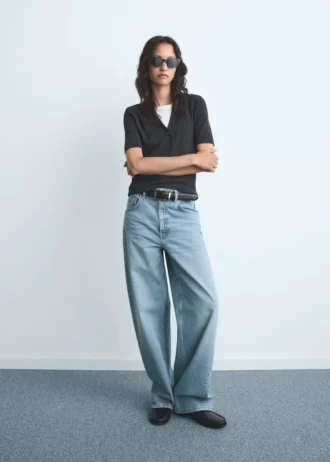 Džíny se středně vysokým pasem