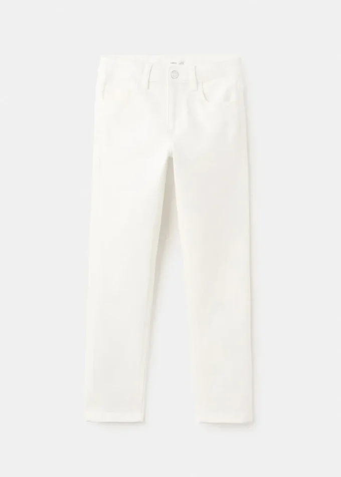 Džíny se středně vysokým pasem a úzkým střihem Džíny se středně vysokým pasem a úzkým střihem