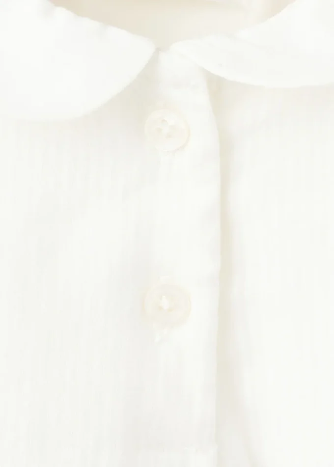 Dětské body s pruhovaným výstřihem Dětské body s pruhovaným výstřihem