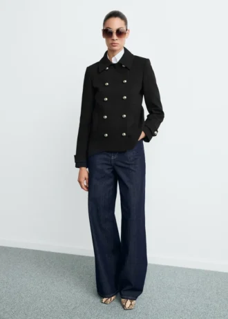 Dvouřadé sako s klopami