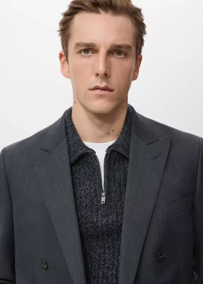 Dvouřadé sako Turin 100 % vlna Dvouřadé sako Turin 100 % vlna