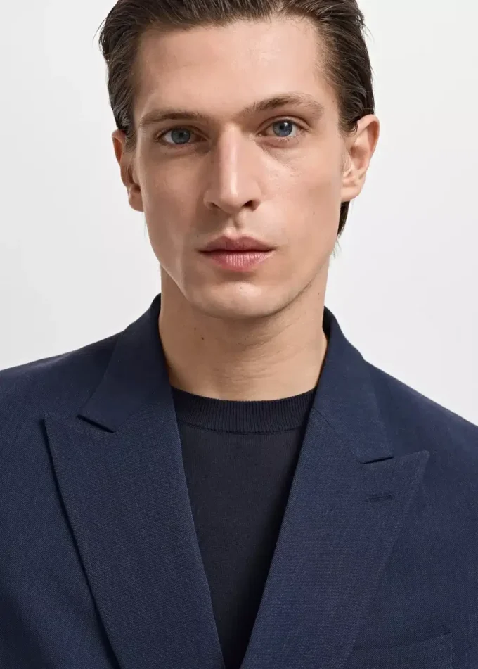 Dvouřadový slim fit sako Monaco Dvouřadový slim fit sako Monaco