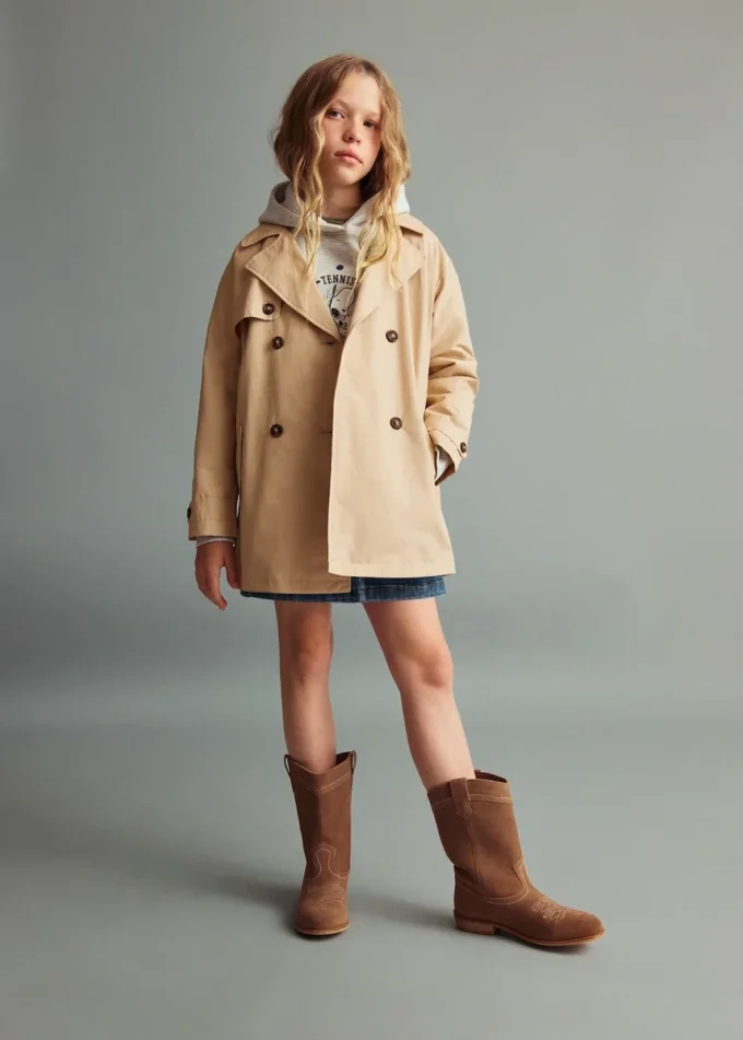 Dvouřadový trenčkot Dvouřadový trenčkot