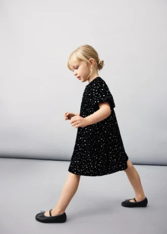 Dvoubarevné baleríny s mašlí