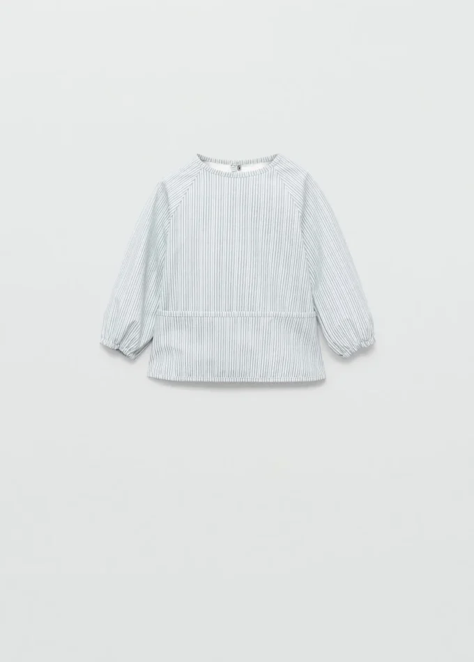 Dvoubarevný pruhovaný náprsenka