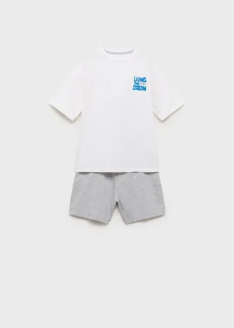 Dvoudílné krátké pyžamo