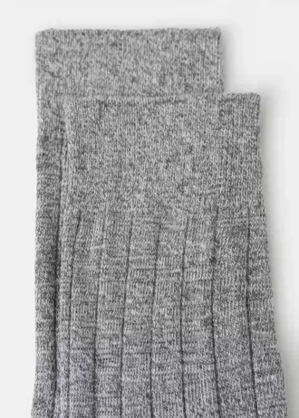 Žebrované bavlněné ponožky Žebrované bavlněné ponožky