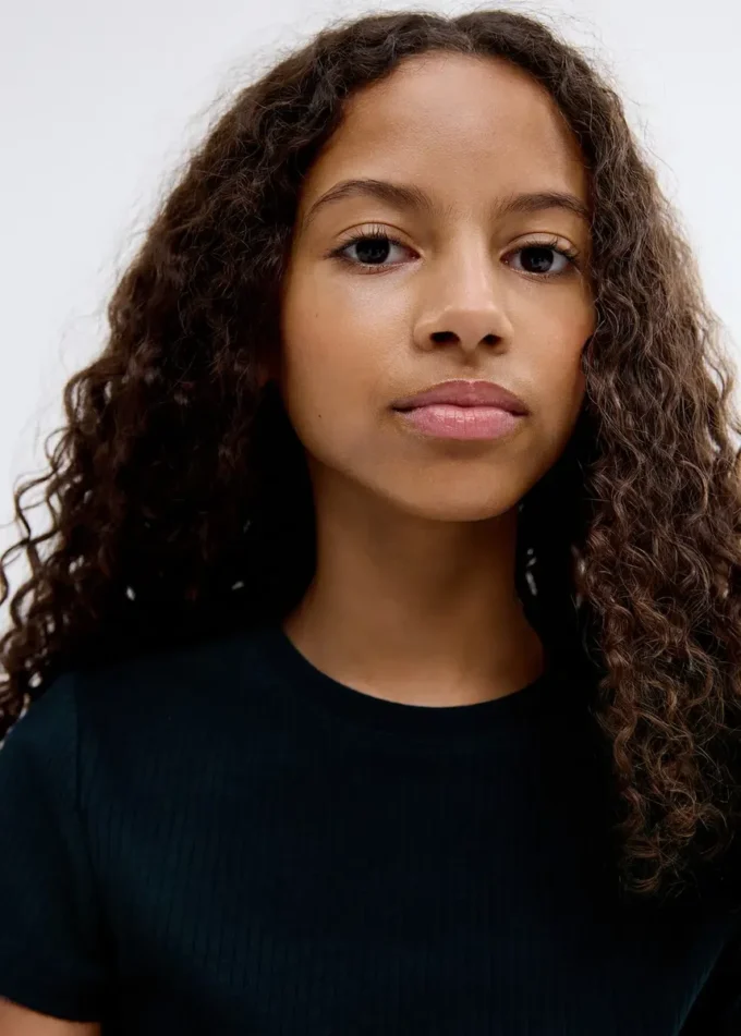 Žebrované bavlněné tričko Žebrované bavlněné tričko