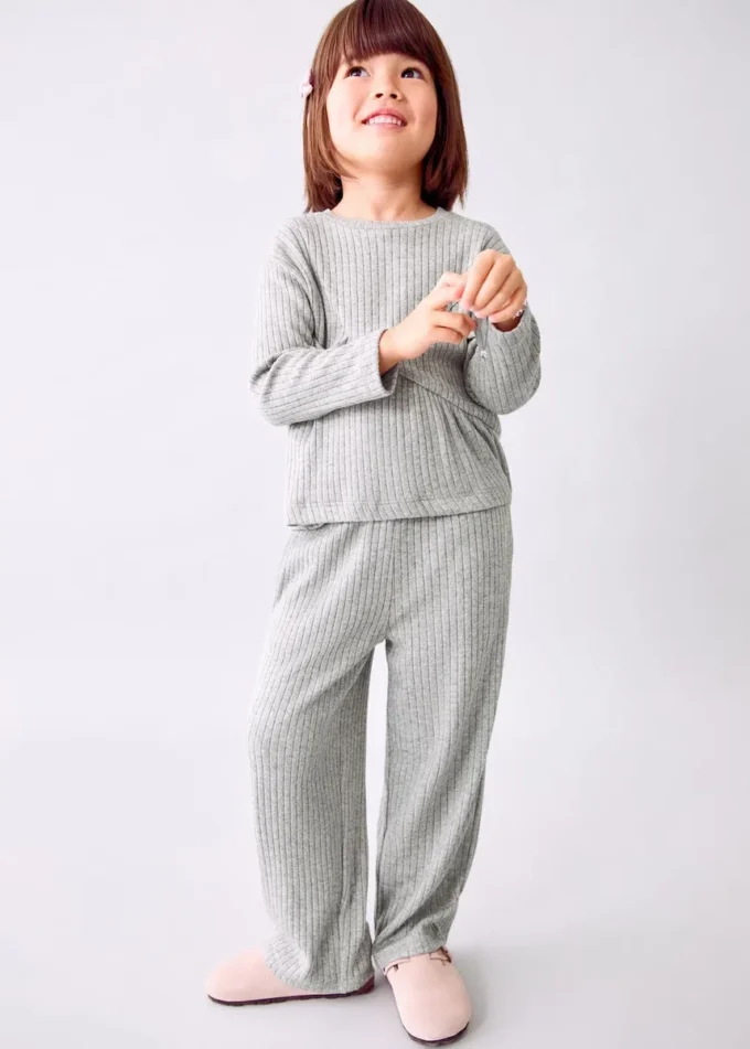 Žebrované kalhoty Žebrované kalhoty