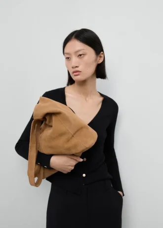 Žebrovaný kardigan na knoflíky