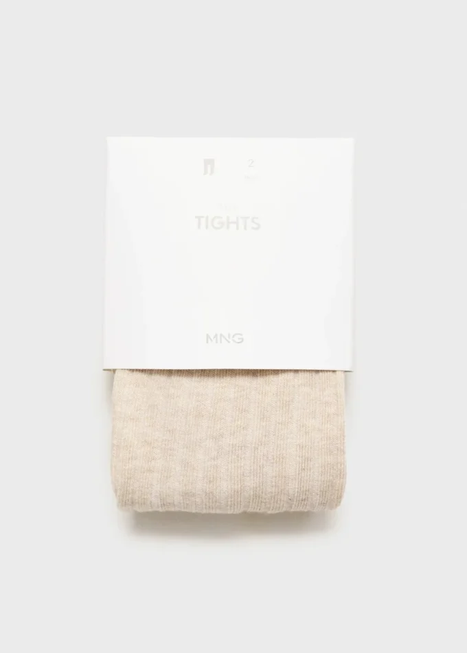 Žebrované legíny Žebrované legíny