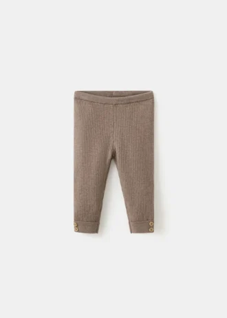 Žebrované pletené legíny Žebrované pletené legíny