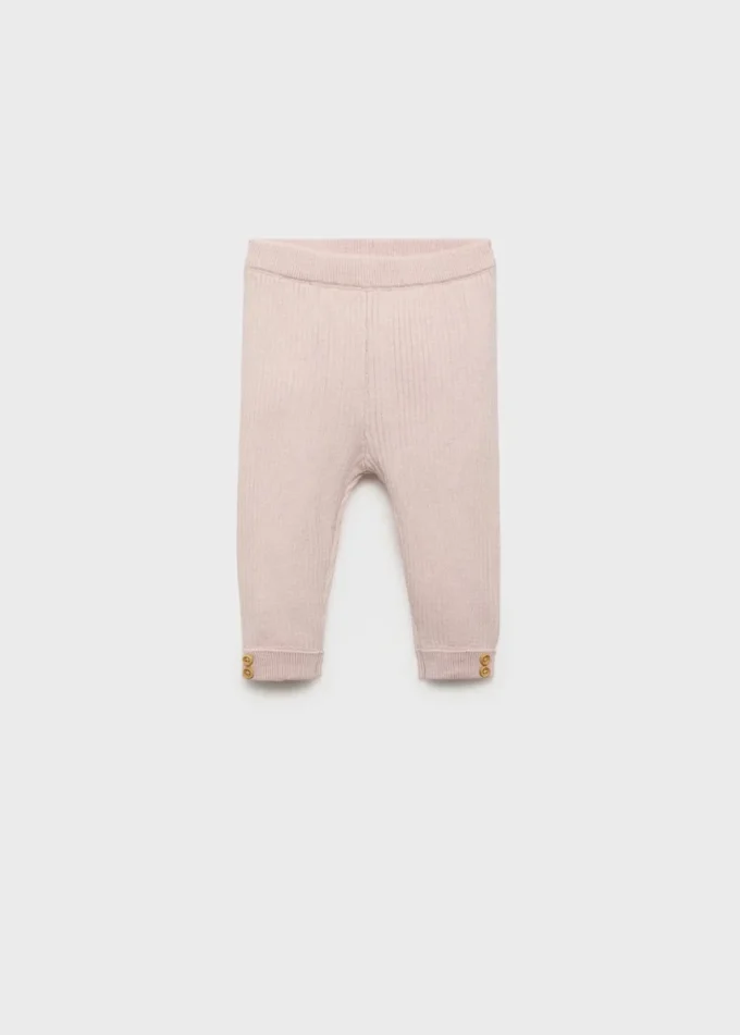 Žebrované pletené legíny Žebrované pletené legíny