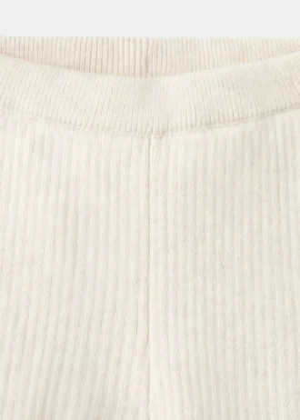 Žebrované pletené legíny Žebrované pletené legíny