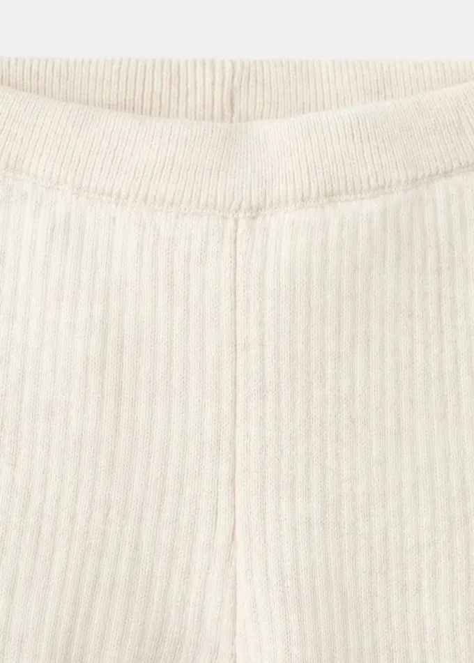 Žebrované pletené legíny Žebrované pletené legíny