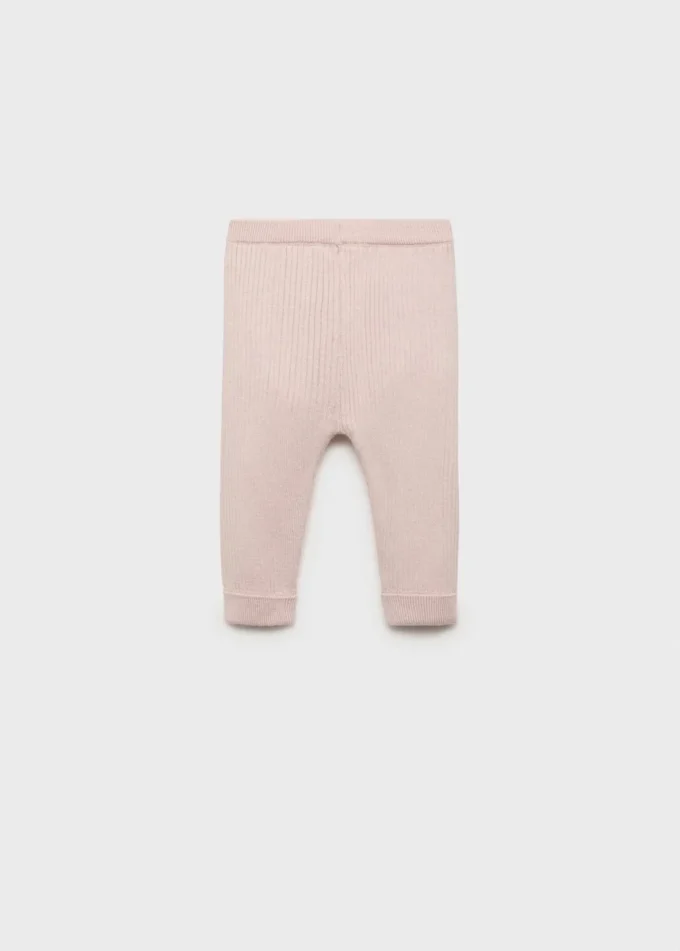 Žebrované pletené legíny Žebrované pletené legíny