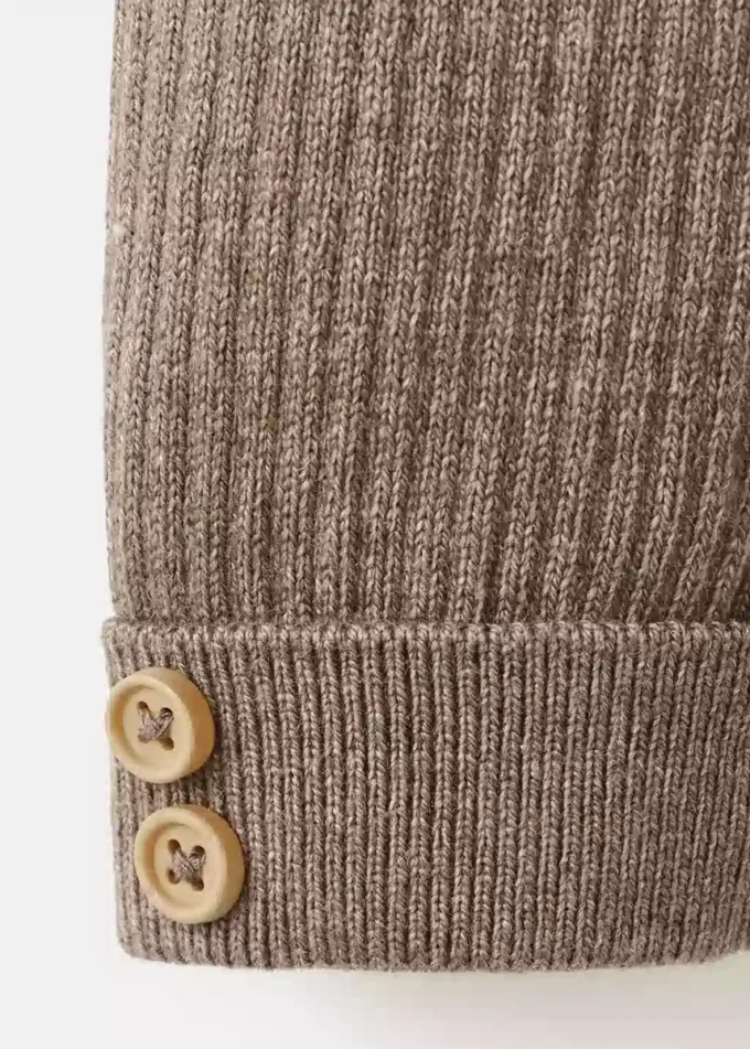 Žebrované pletené legíny Žebrované pletené legíny