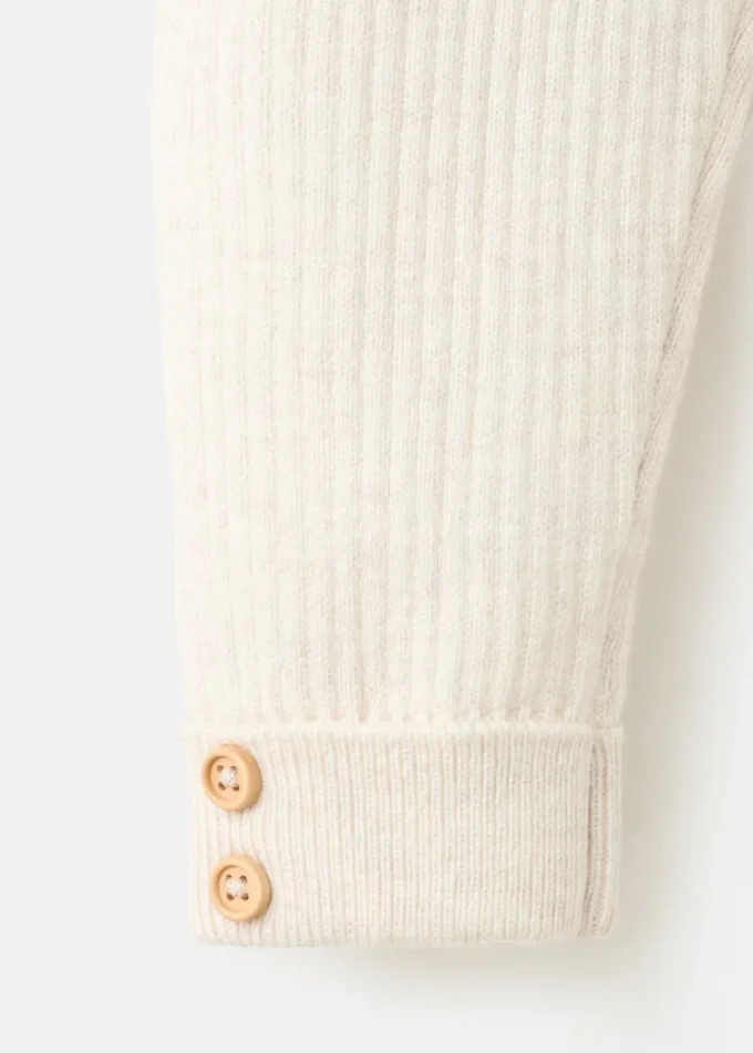 Žebrované pletené legíny Žebrované pletené legíny